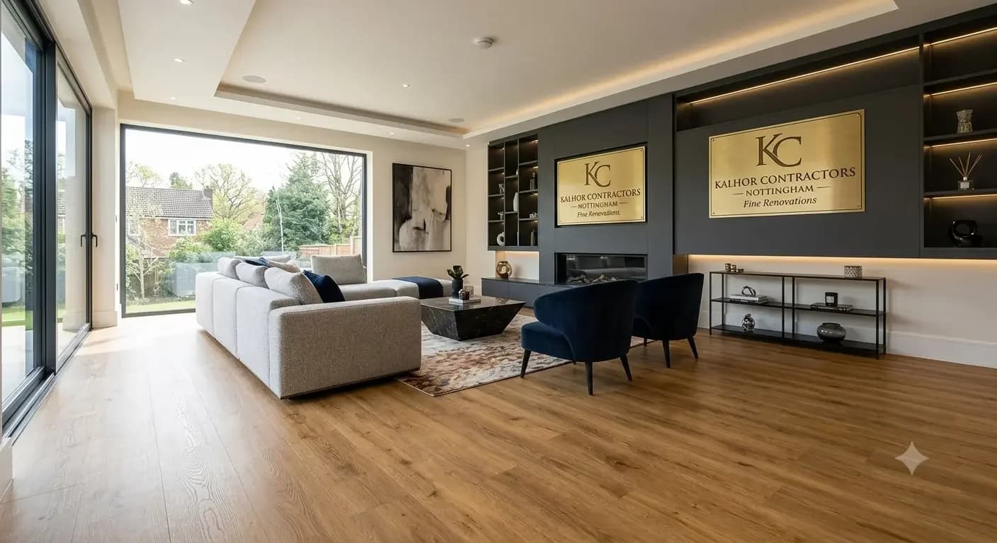 Premium Click Vinyl SPC Flooring — Mapperley — Mapperley, Nottingham — Floor by Kalhor Contractors